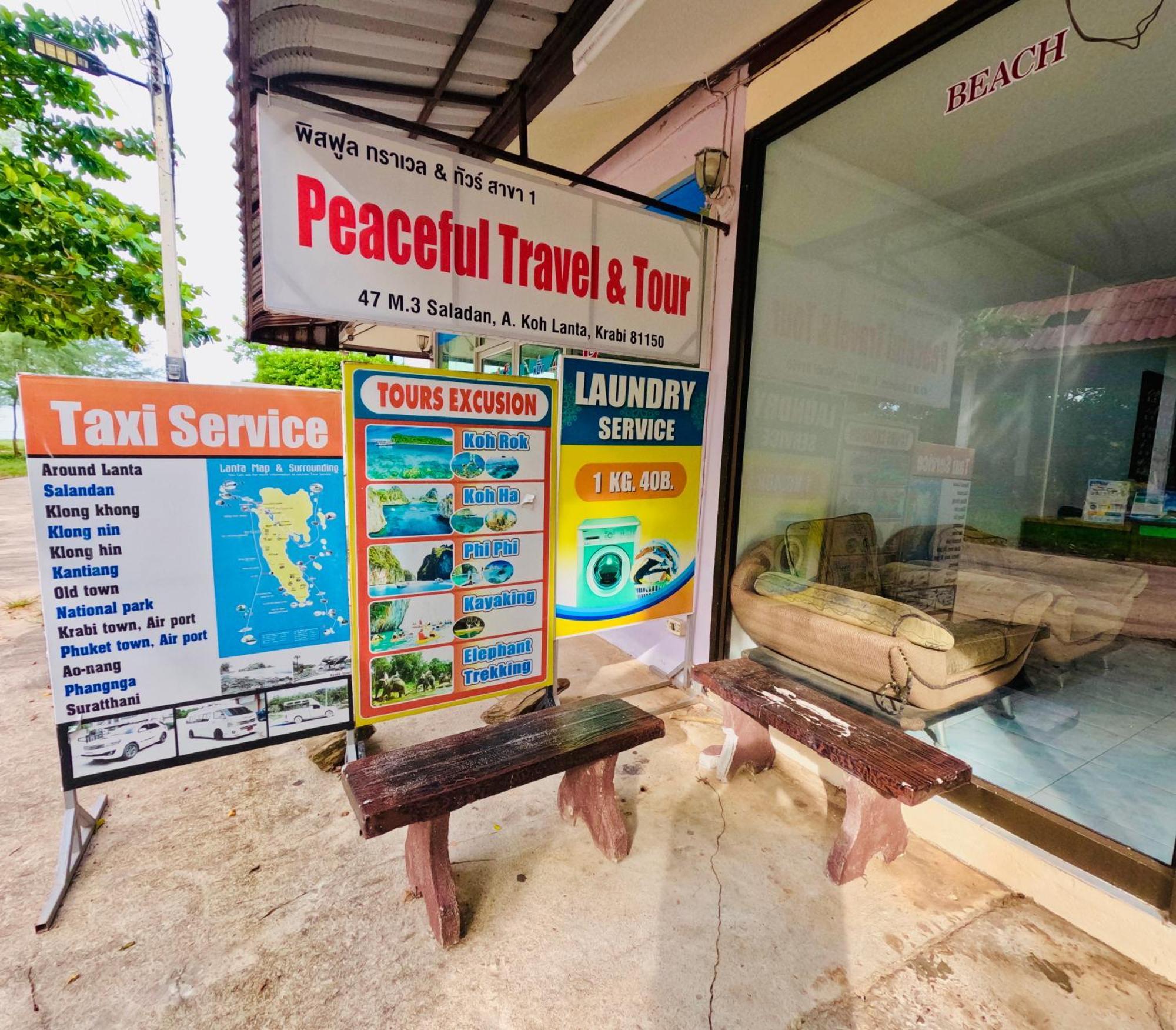 Lanta Palm Beach Resort , Beach Bungalow - Ko Lanta Esterno foto